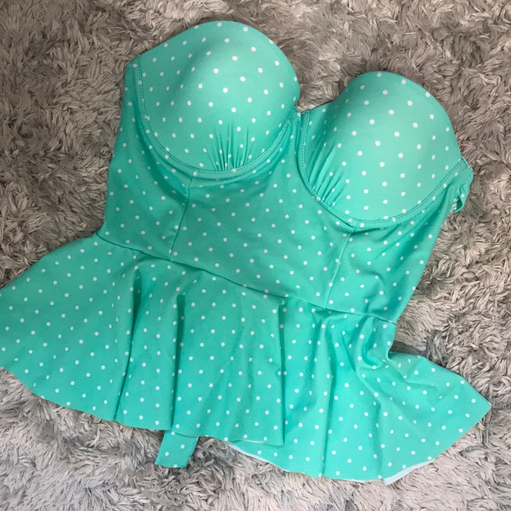 FREE w bundle Peplum swim top